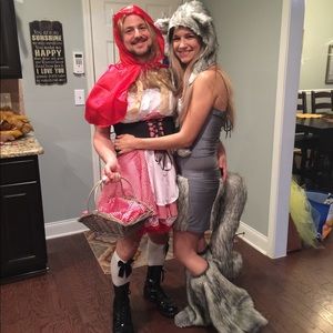 Little Red Riding Hood and the Bad Wolf couples costumes!